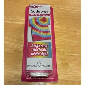 Tulip Tie-Dye Soda Ash Dye Enhancer, 2 Ct - 6 Pc Kit - NEW IN PACKAGE!